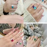 Toi Et Moi Birthstone Ring - camillaboutiqueshop