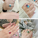 Toi Et Moi Birthstone Ring - camillaboutiqueshop