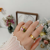 Toi Et Moi Birthstone Ring - camillaboutiqueshop