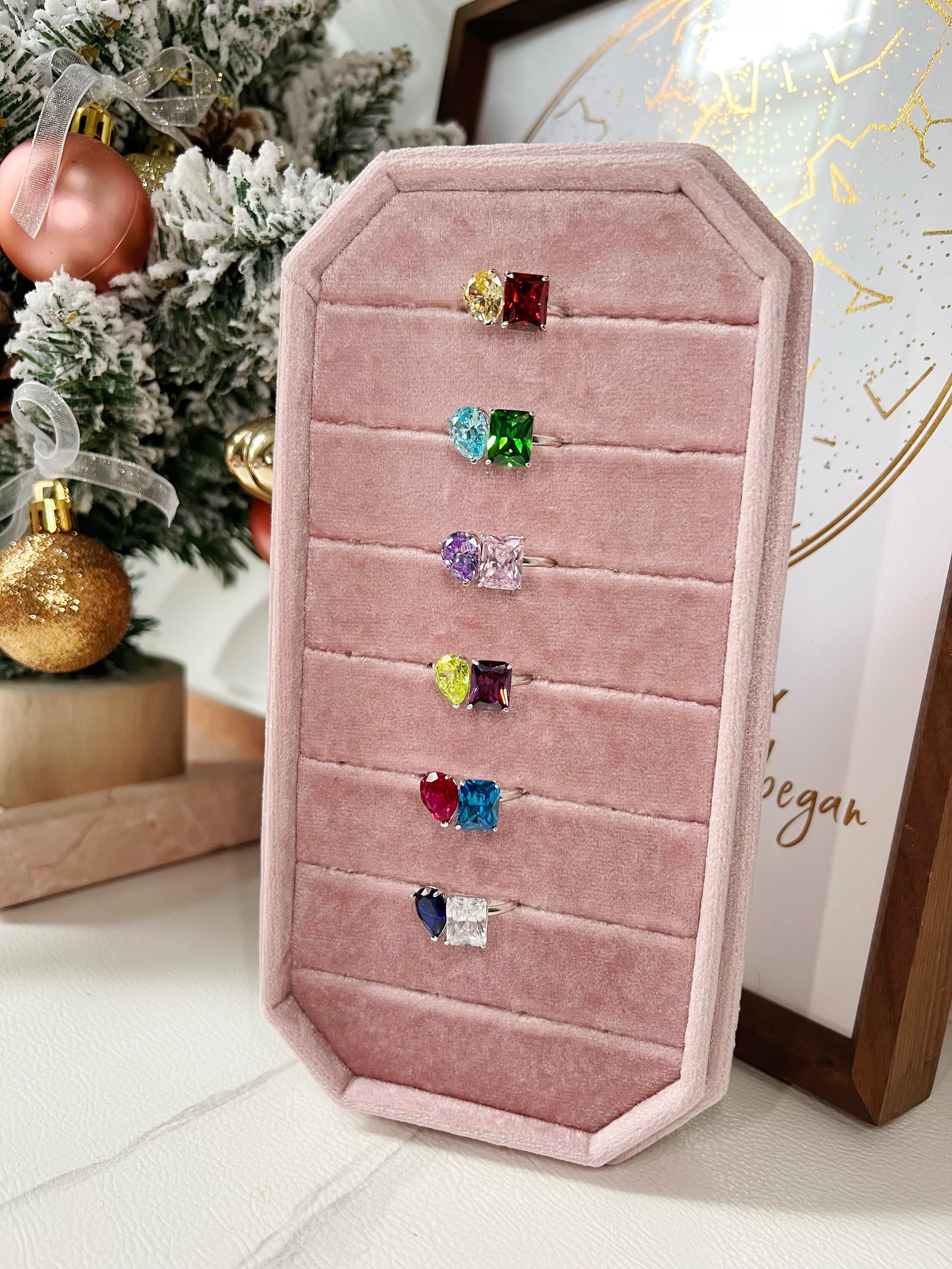 Toi Et Moi Birthstone Ring - Camillaboutiqueshop