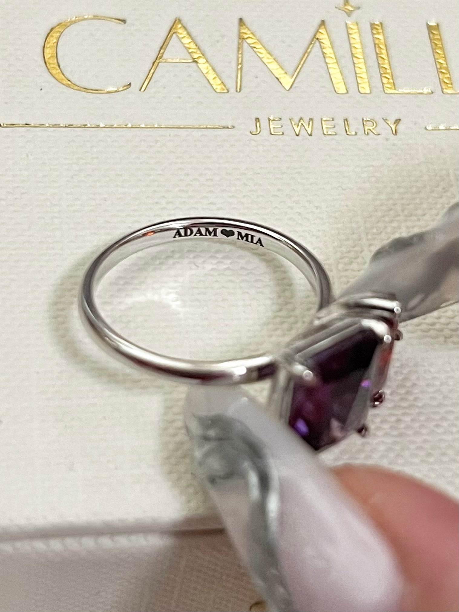 Toi Et Moi Birthstone Ring - Camillaboutiqueshop