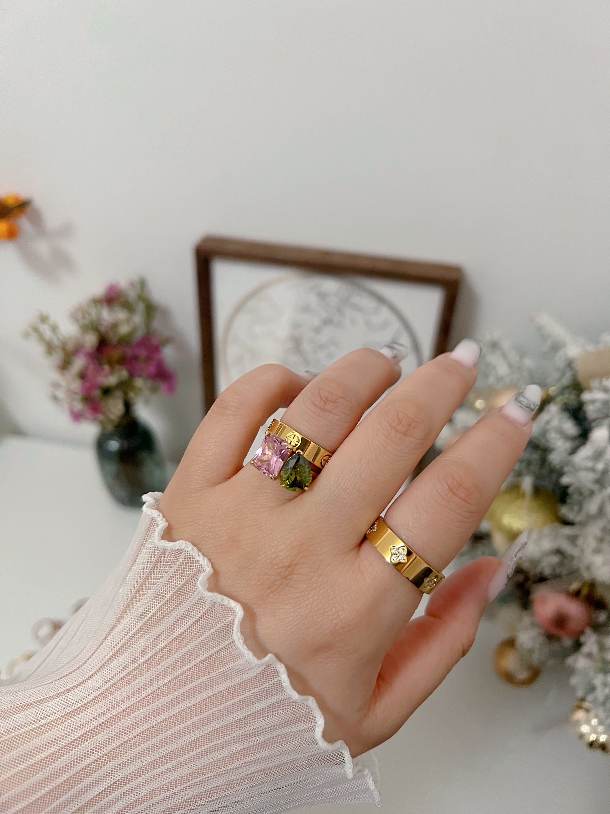 Toi Et Moi Birthstone Ring - Camillaboutiqueshop