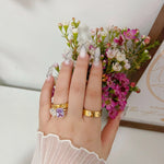 Toi Et Moi Birthstone Ring - camillaboutiqueshop