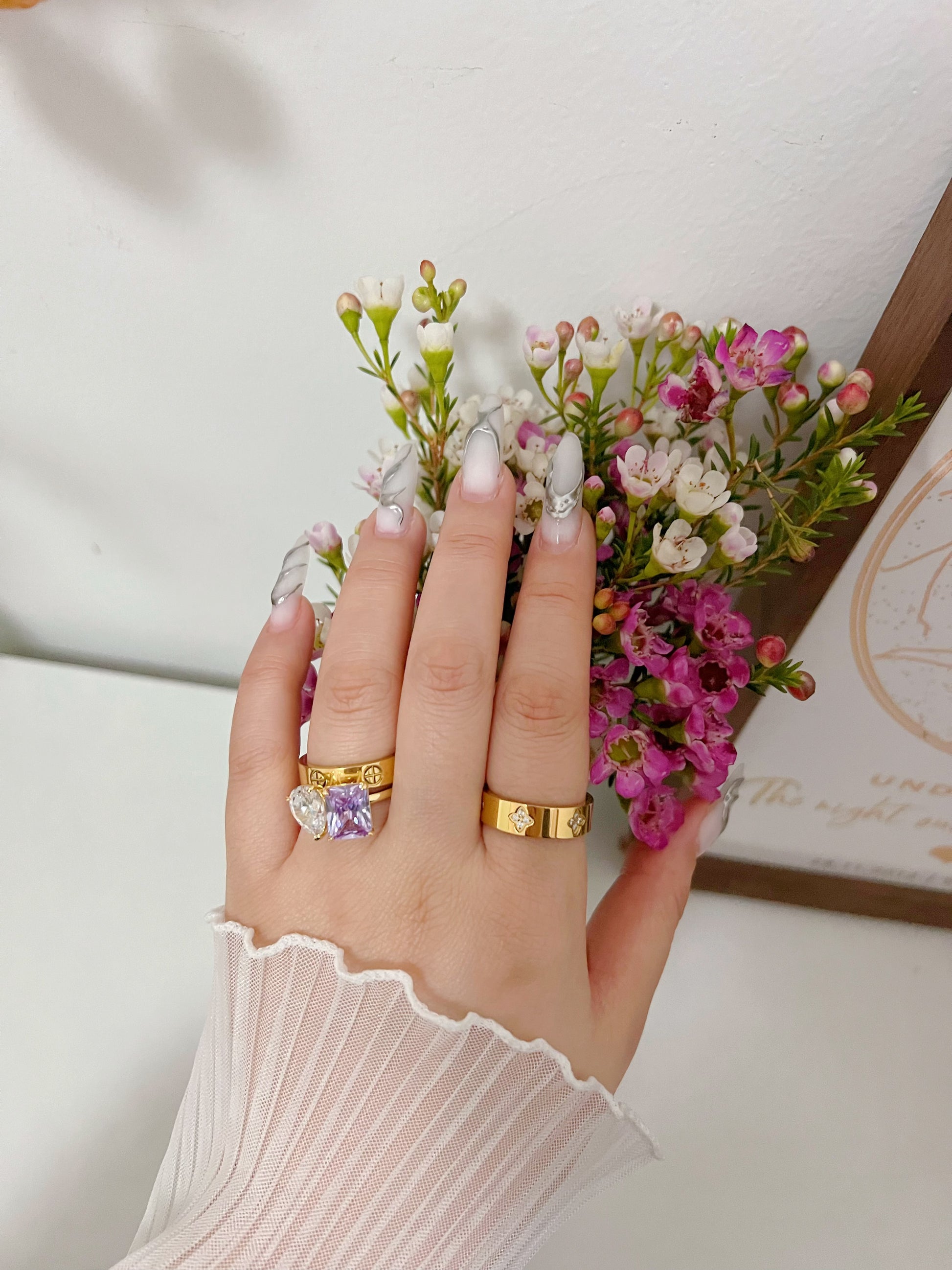 Toi Et Moi Birthstone Ring - Camillaboutiqueshop