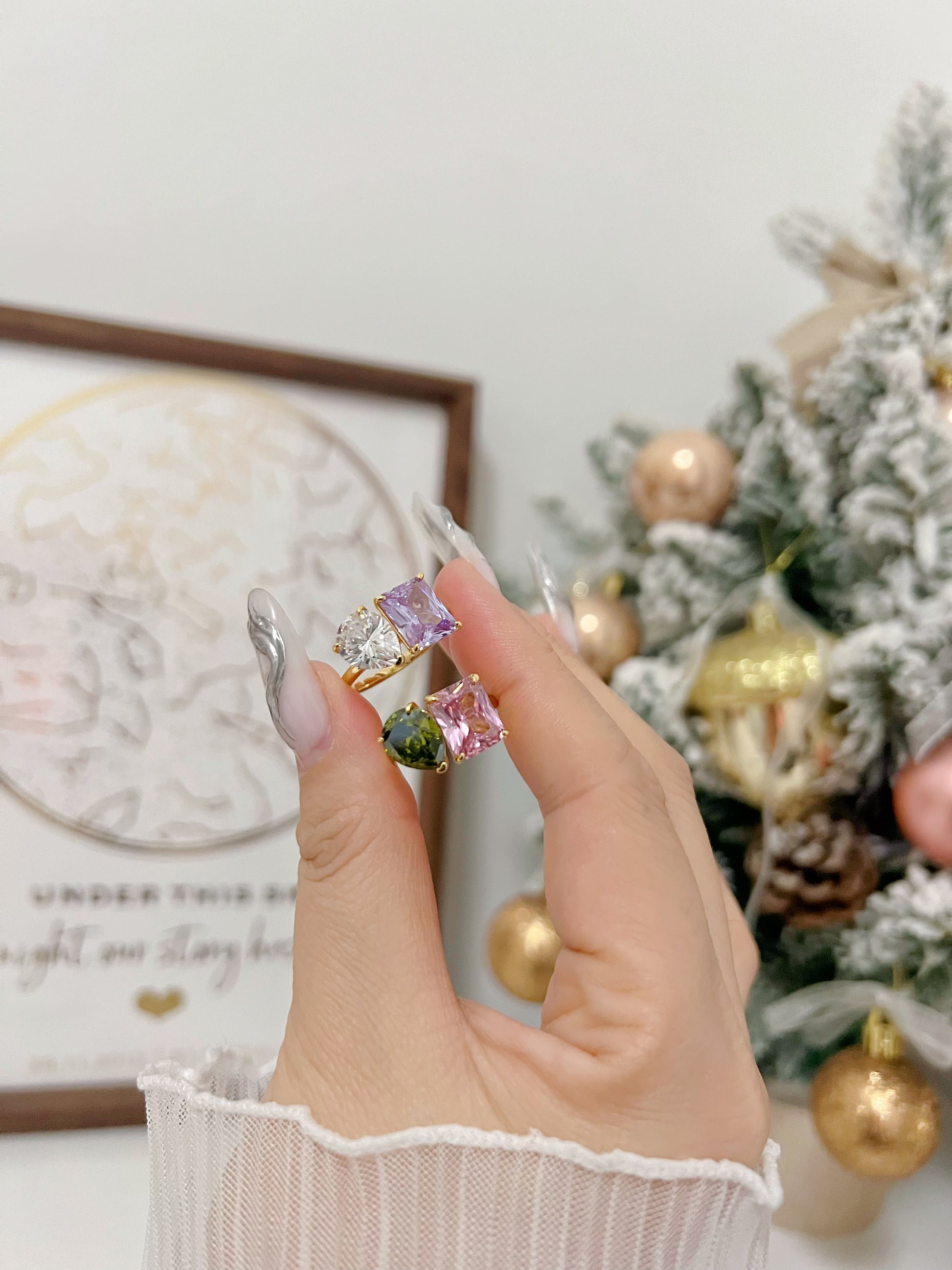 Toi Et Moi Birthstone Ring - Camillaboutiqueshop