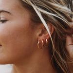 Triple Hoop Earrings Set - camillaboutiqueshop