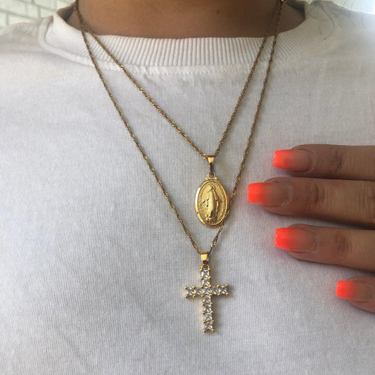 Virgin Mary Necklace - Camillaboutiqueshop