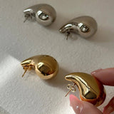 Water-drop Shaped Stud Earrings - camillaboutiqueshop