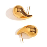 Water-drop Shaped Stud Earrings - camillaboutiqueshop